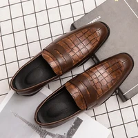 male shoe loafers mens shoes casual mens men fashion formal designer gentleman leather brand british style summer luxurious