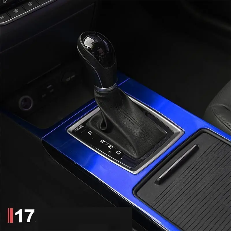 Car Control System Cup Gear Dashboard Interior Chromium Decorative Auto Decoration Covers Accessory Trim 17 FOR Hyundai Mistra | Автомобили
