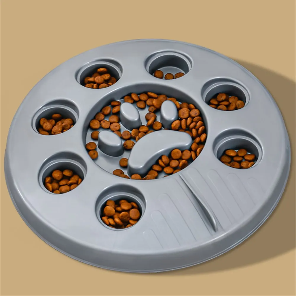 Чаша-головоломка для кошек и собак предотвращающая ожирение питатель домашних