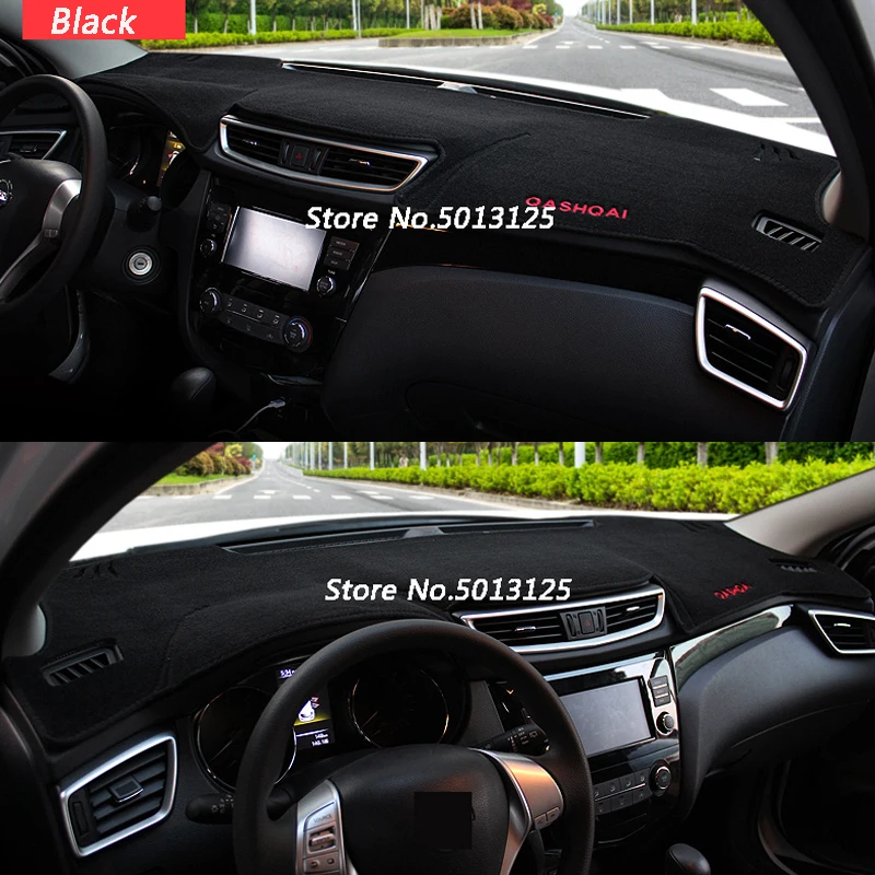 Для Nissan Qashqai J11 2016 2017 2018 коврик для приборной панели автомобиля накладка анти-УФ