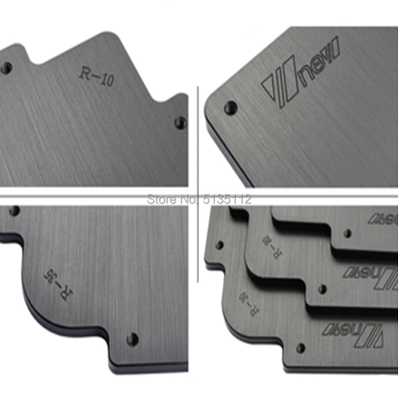 3 шт./компл. Новый R круглый Угловой радиус зажим шаблон бакелитовая пластина