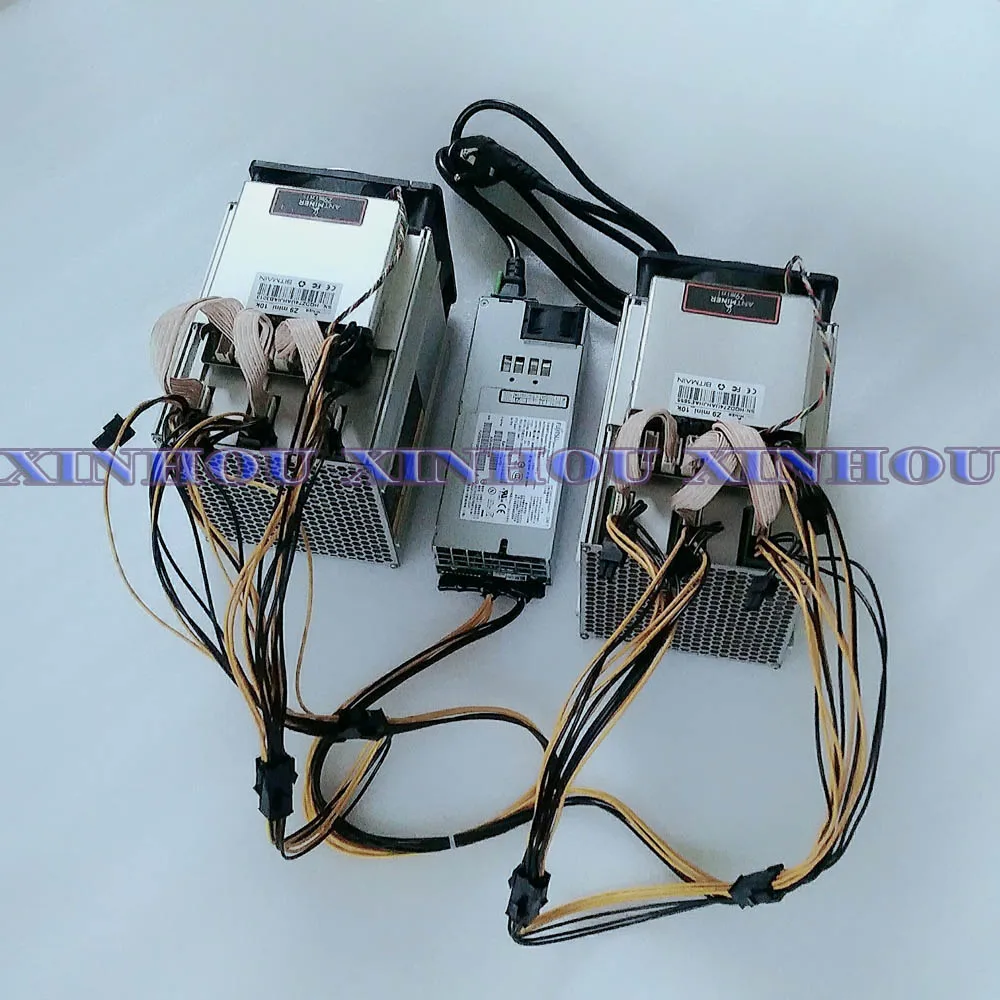 Майнер Asic Antminer Z9mini 10K б/у 2 шт. с 1 блоком питания 750 Вт | Компьютеры и офис