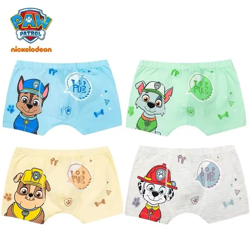 Подлинный Щенячий патруль яркое хлопковое нижнее белье Скай резинка Чейз