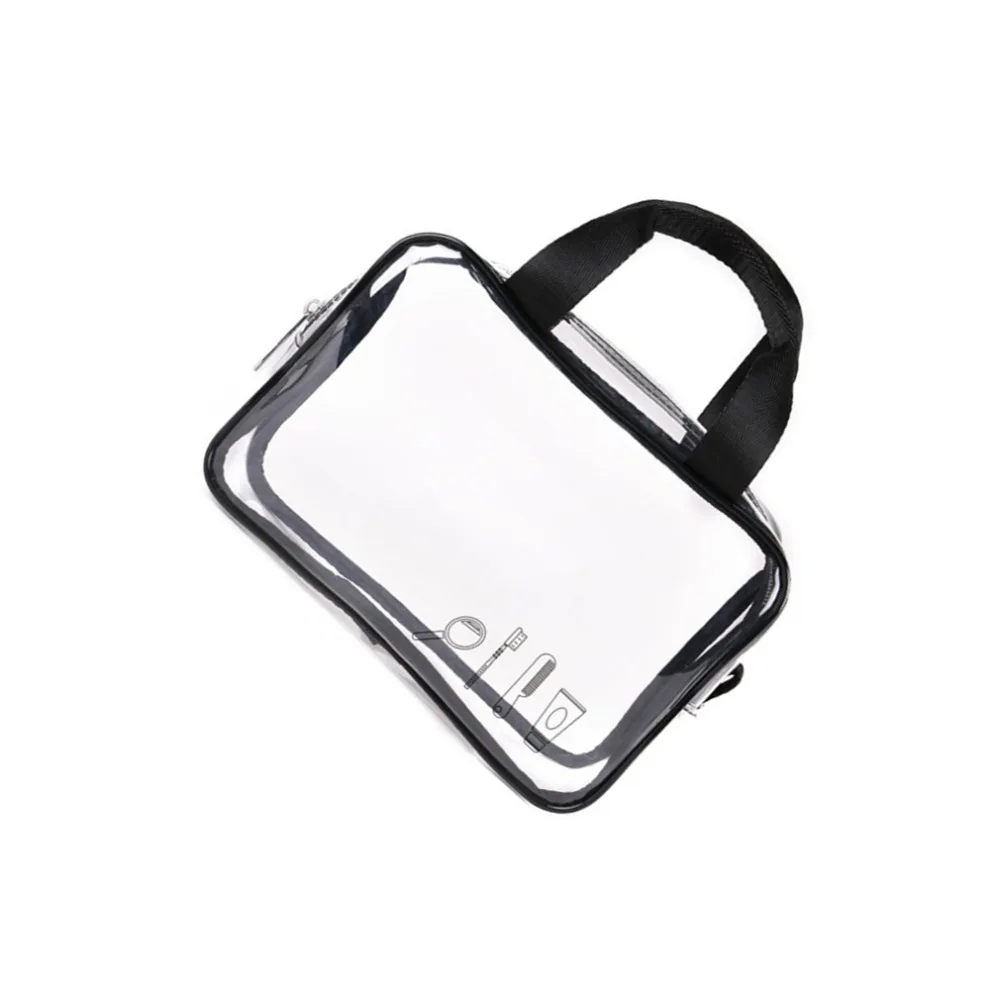 

Environmentally friendly Multifunction Women Cosmetic Bag Travel Transparent Small Make Up Bags Wash Pouch Shower Storage Bag