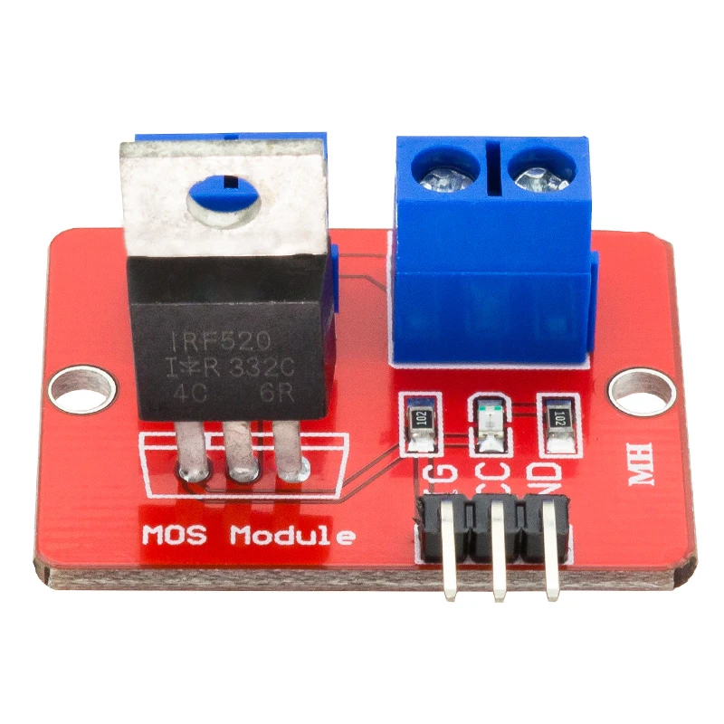 0 24V Топ Mosfet Кнопка IRF520 драйвер MOS модуль для Arduino MCU ARM Raspberry pi|mosfet driver|mosfet modulemodule