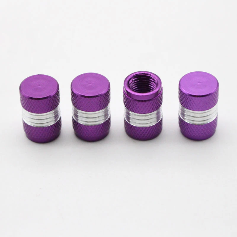 4 шт./компл. колпачки штоков клапанов пневматических колес из алюминиевого сплава