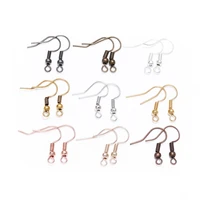 100pcslot 20x17mm diy earring findings earrings clasps hooks fittings diy jewelry making accessories iron hook earwire jewelry