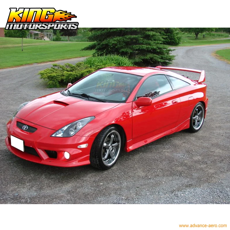 Подходит для 00 02 Toyota Celica ПУ передний бампер спойлер JDM style|jdm spoilerjdm toyota |