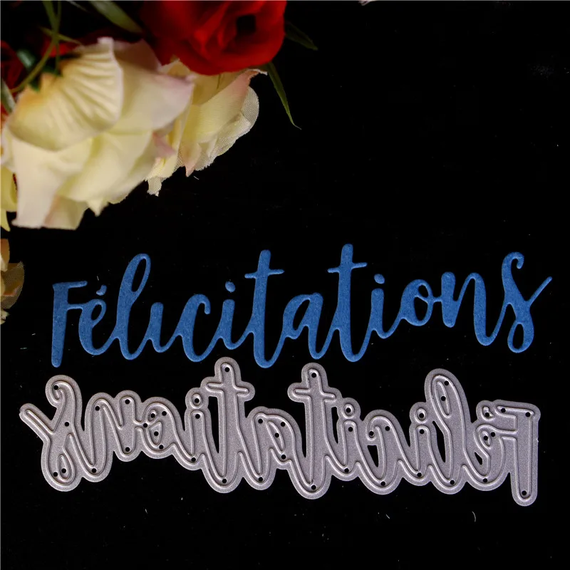 

French word Metal Cutting Dies for Diy Scrapbooking Die Cut New 2018 Cuts for Paper Card Making Craft Embossing Photo BABY