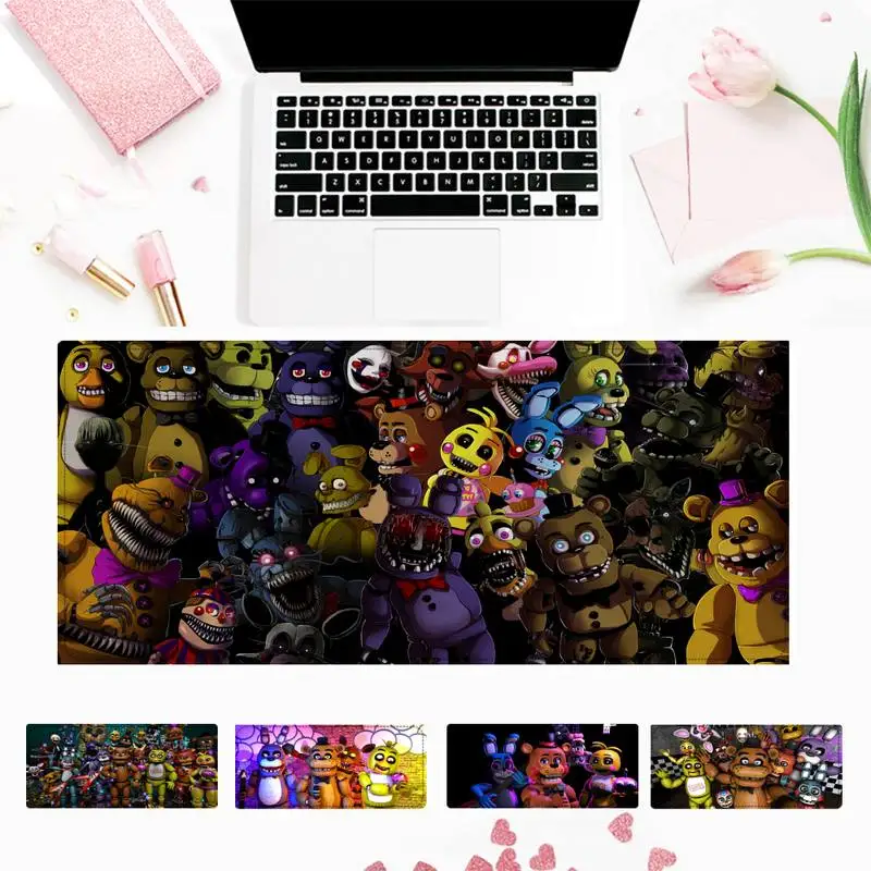 

Factory Direct Funny sfm fnaf Gaming Mouse Pad Gamer Keyboard Maus Pad Desk Mouse Mat Game Accessories For Overwatch
