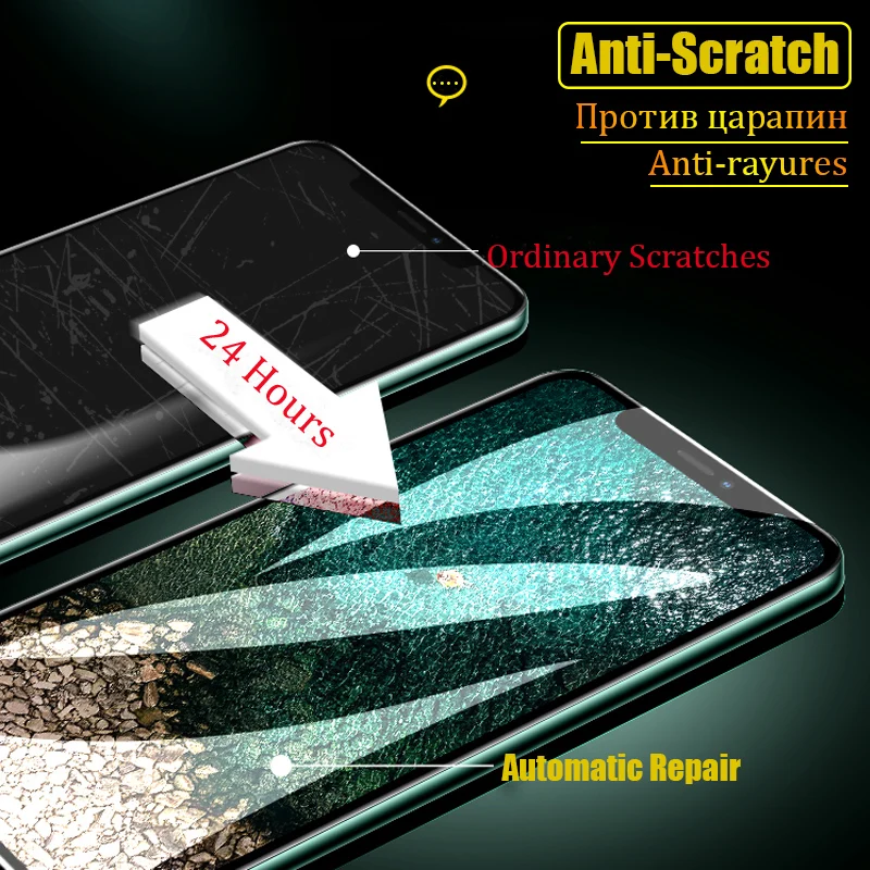 

Hydrogel Film Screen Protector For iPhone 11 12 Pro Max Mini Protective Film For iPhone X XR XS SE 2020 6 7 8 Plus 6S Not Glass