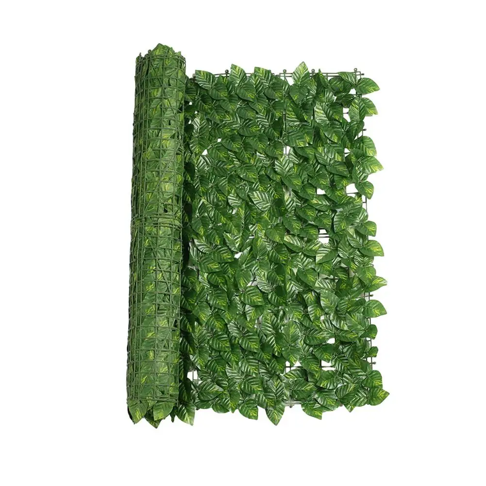 

Hot Artificial Leaf Privacy Fence Roll Wall Landscaping Fence Privacy Fence Screen Outdoor Garden Backyard Balcony Fence Panel