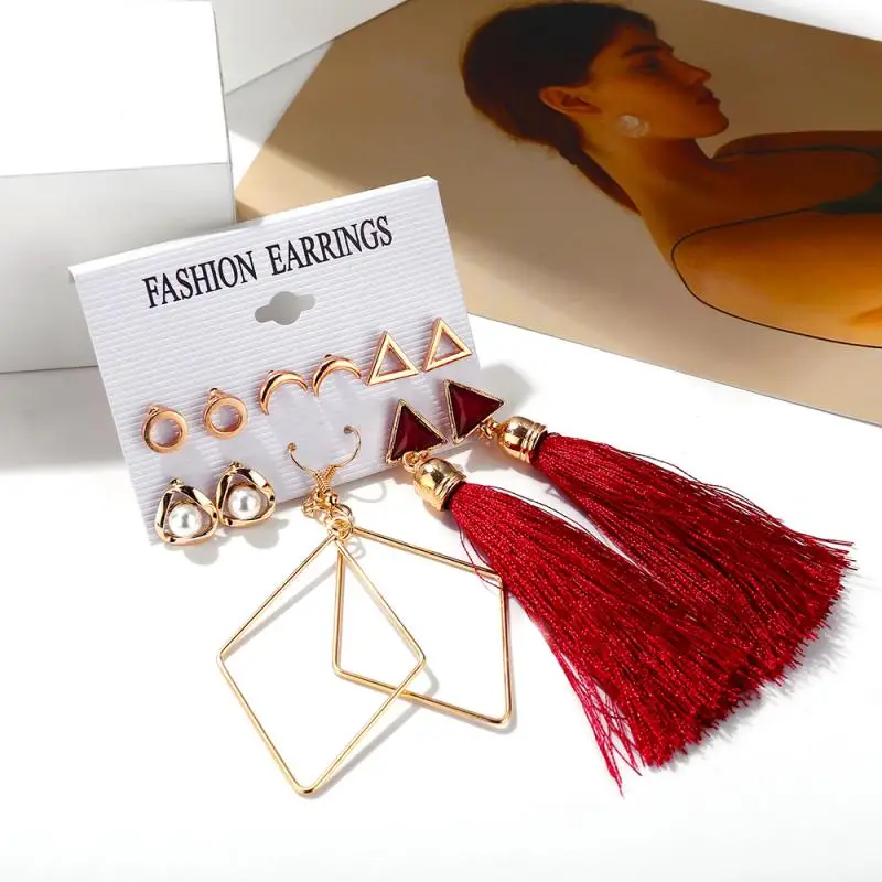 Изысканные серьги модные из цинкового сплава в стиле рок преувеличенный