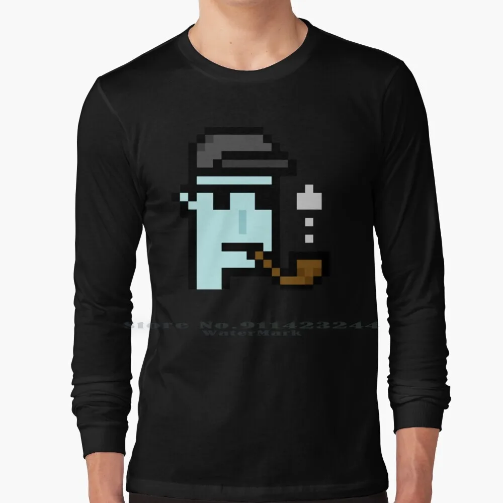 Криптопнк, футболка, 100% чистый хлопок, криптовалюты, Биткоин, нтф, этерим, Чилиз, Ada, нано деньги, трон, летучая мышь, космос, Zilliqa, Binance Kucoin