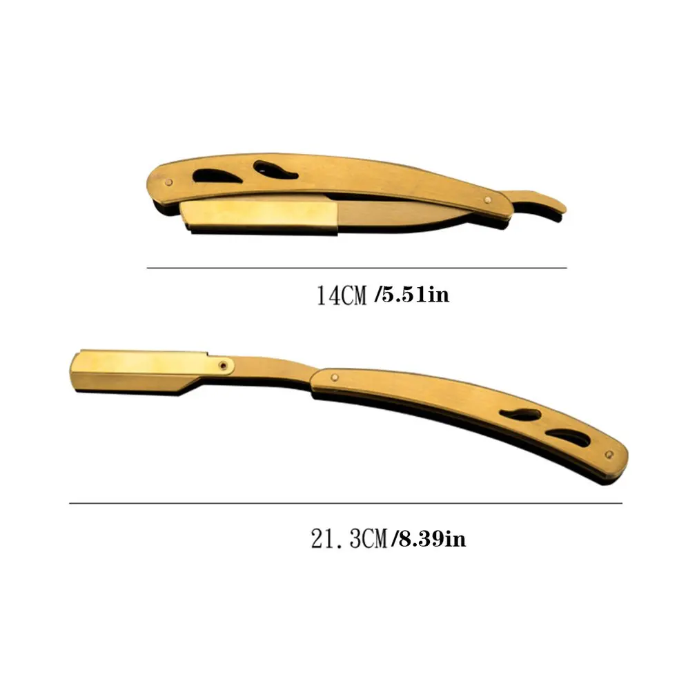 Безопасная поворотная рама бритвы Усы Борода для удаления волос Бритва чехол