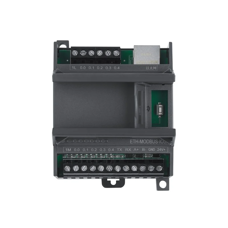 Модуль Ethernet реле типа Modbus RTU TCP RS232/RS485 5DI/5DO для преобразования сигнала в 5di/5DO|Детали