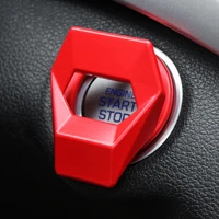 car engine start stop switch button cover decorative push button cover car styling adhesive car accesories interior sticker