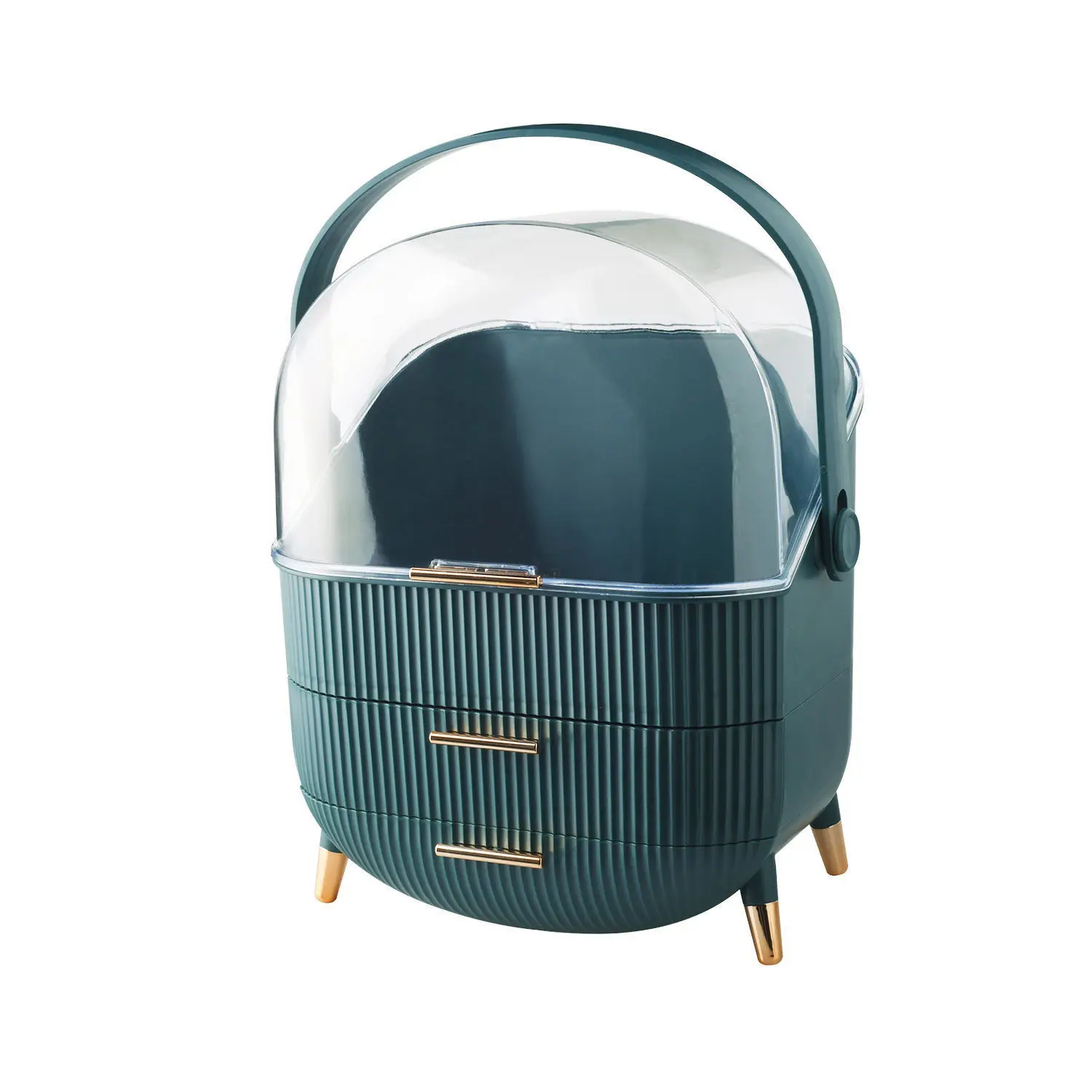 

Fashion Big Capacity Cosmetic Storage Box Waterproof Dustproof Bathroom Desktop Beauty Makeup Organizer Skin Care Storage Drawer