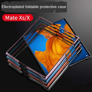 border flexible glue drop resistant matex folding protective case for huawei matexs mobile phone shell free global shipping