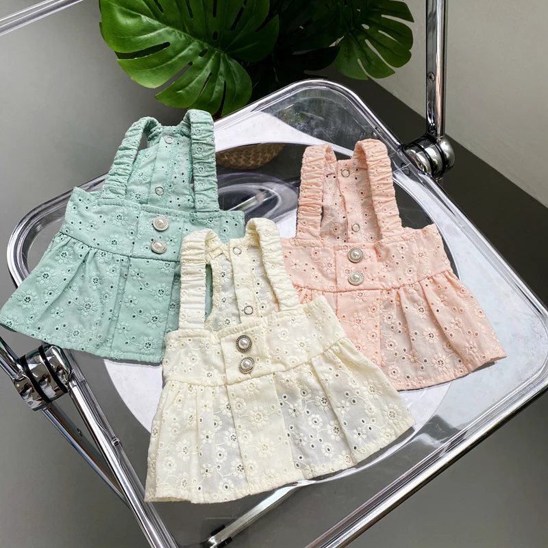 

XXS XS Puppy Dress Skirt Summer Dog Dresses Yorkshire Chihuahua Pomeranian Shih Tzu maltese Poodle Bichon Clothing Pet Costume