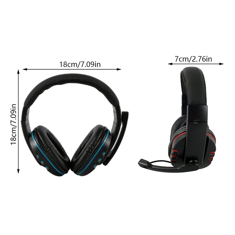 

Xbox/One/PS4 Stereo Gaming Headset PC 3.5mm Willkey Wired Over-Head Gamer Headphone With Microphone Volume Control Game Earphone