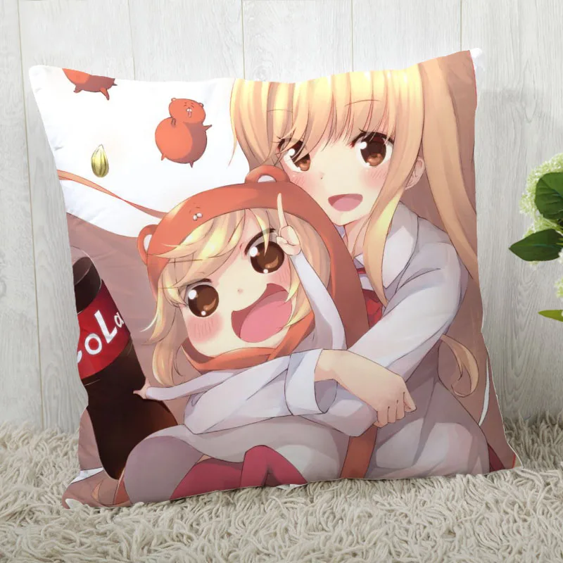 Высококачественный персонализированный аниме Himouto! Квадратный чехол для подушки