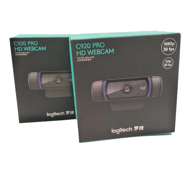Веб-камера logitech c920 Pro FULL HD 1080P Веб-камера с поддержкой официального тестирования с 15 миллионами пикселей CMOS 30FPS USB CAM