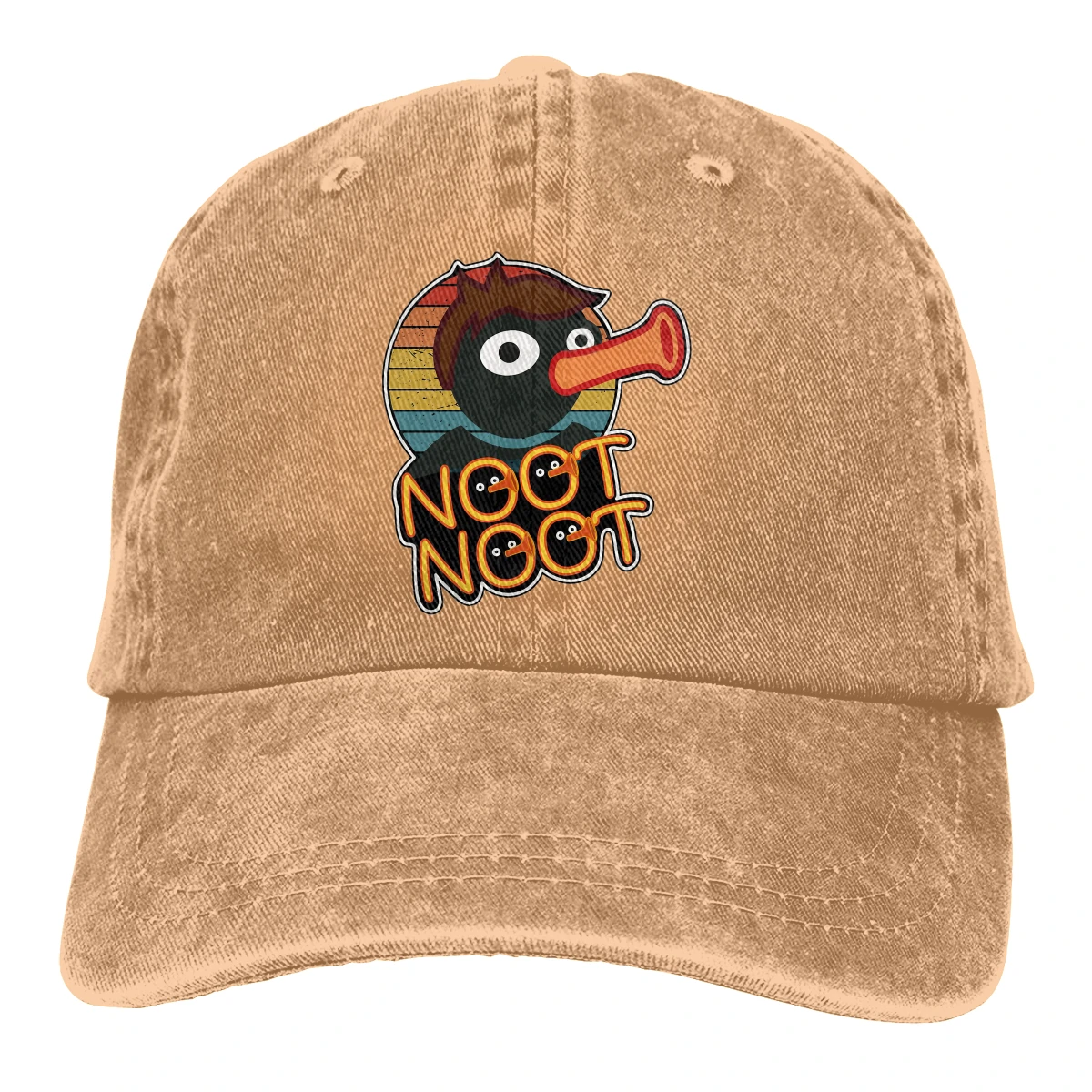 

Pingu Pinga Penguin TV Multicolor Hat Peaked Women's Cap Sarcastic Noot Personalized Visor Protection Hats