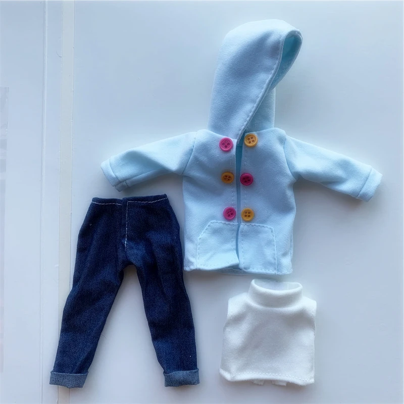 

30cm 12 Inch Doll's Dress for Doll Clothes Kids DIY BJD Doll Accessories Dress up Toy Clothes for Girls Gifts