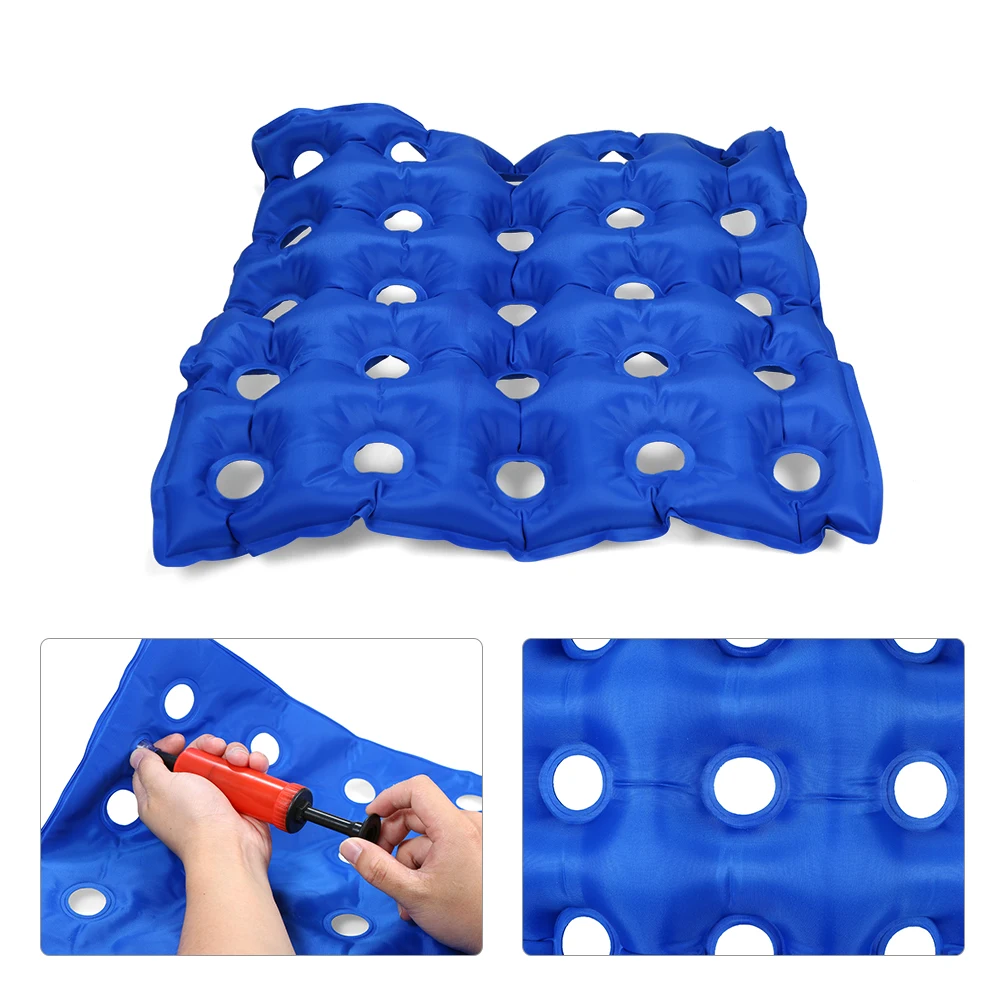 18*18 дюймов воздуха Надувная подушка-сиденье длительного сидения задняя подушка с