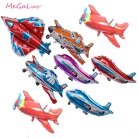 1pc airplane foil balloons plane globos car aircraft air balloons birthday party decorations kids boy inflatable toys