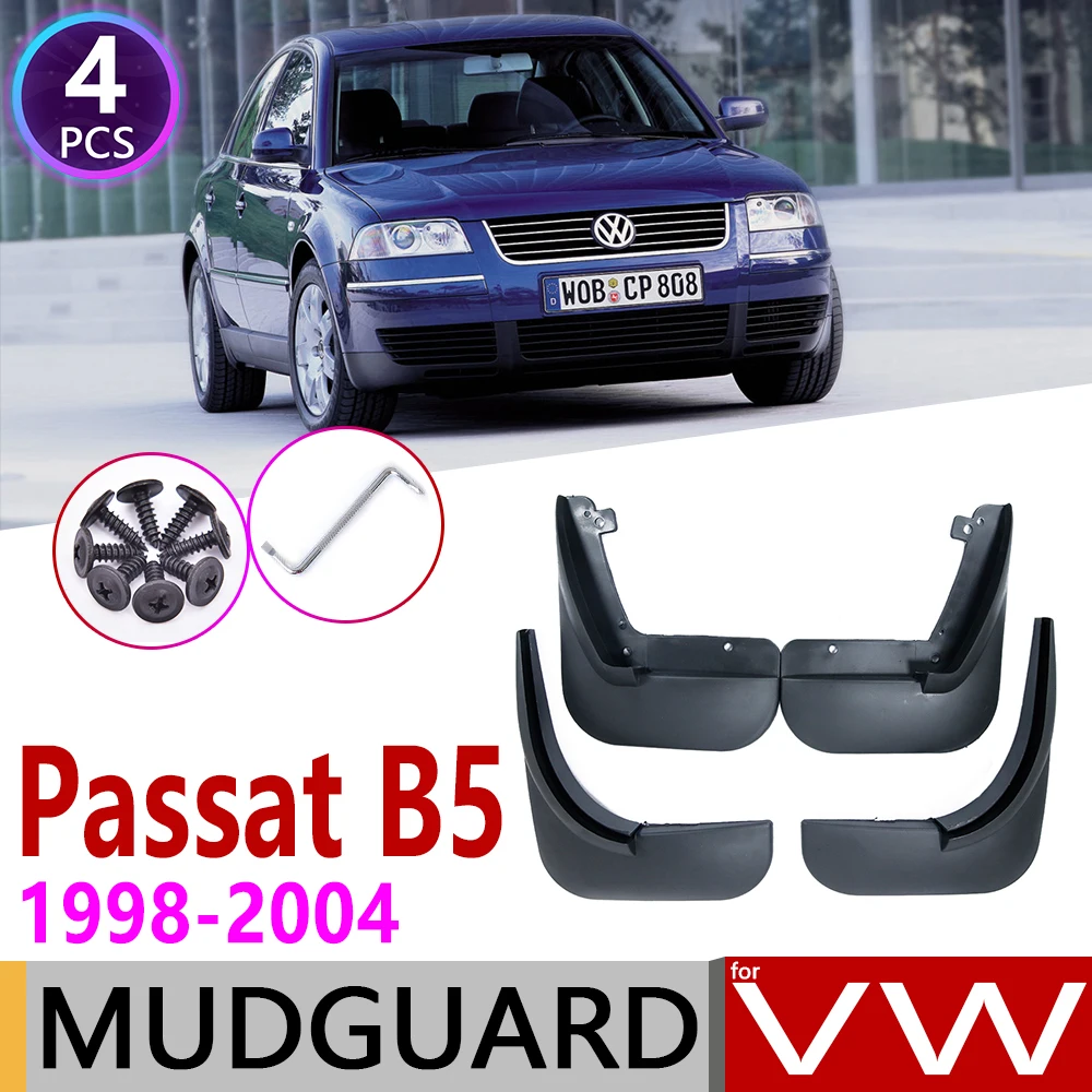 

Mudflaps for Volkswagen VW Passat B5 B5.5 1998 1999 2000 2001 2002 2003 2004 Fender Mud Guard Splash Flaps Mudguard Accessories