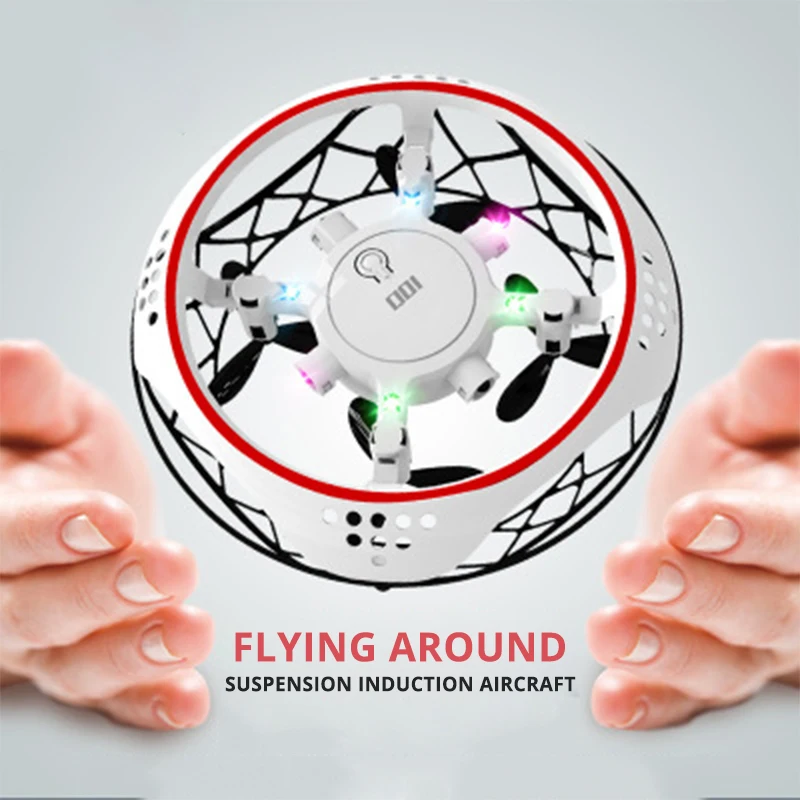 Волшебный беспилотник UFO Flayaball Летающий вертолет маленький ручной мини