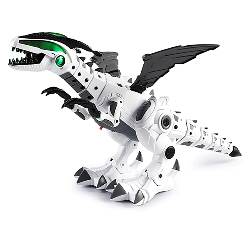 

Electric Spray Dinosaur With Wing Mechanical Walking Animal Model Toy for Children Gift