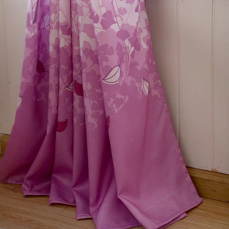 Дерево богатства фиолетовая с принтом обычные затемняющие шторы для гостиной