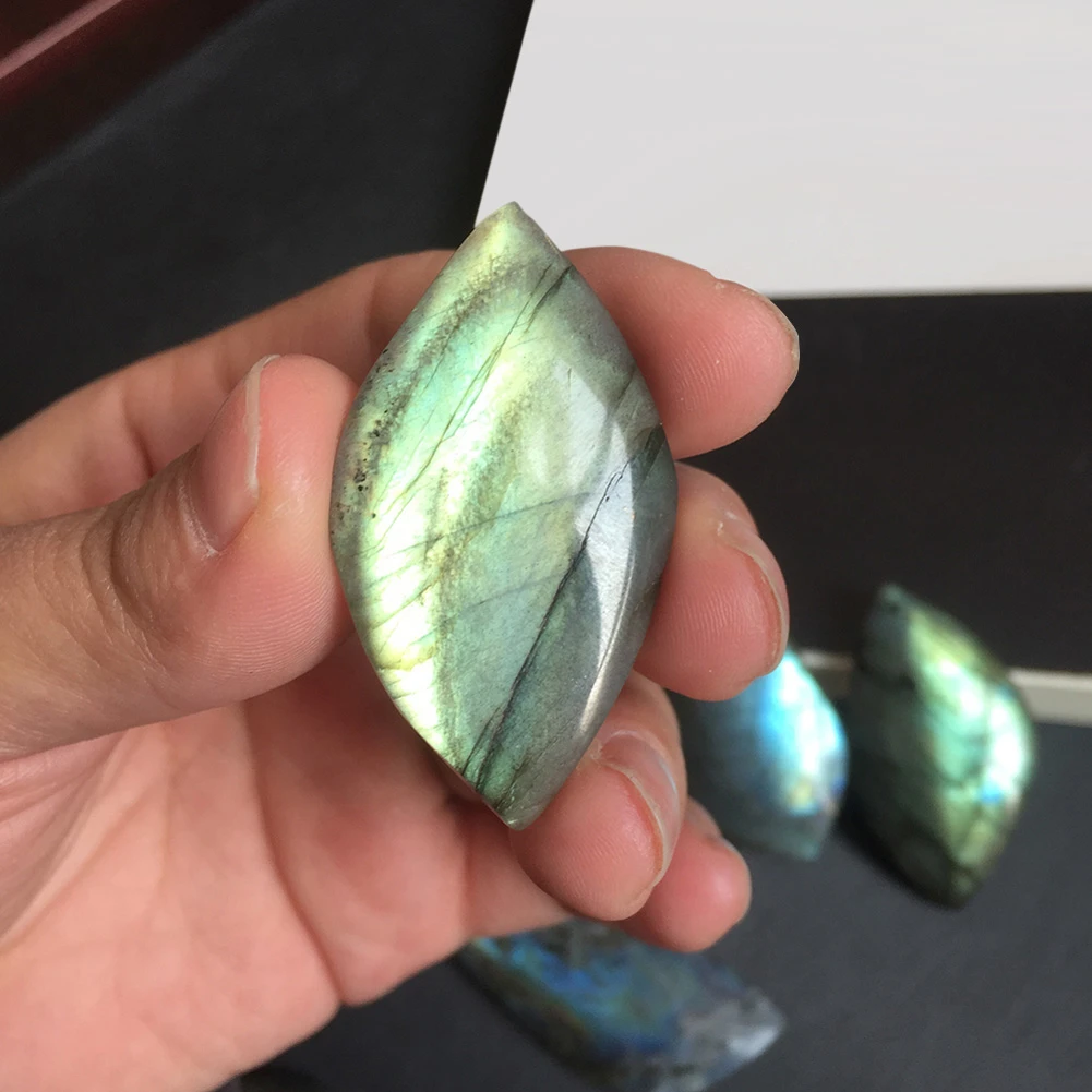 Натуральный кристалл лунный камень сырье украшение из драгоценного камня