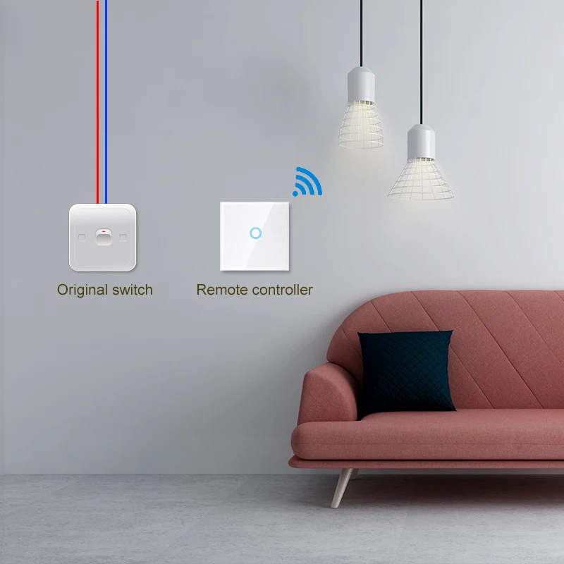 Igreli 433 МГц Беспроводной RF пульт дистанционного управления Переключатель AC 110 В 220