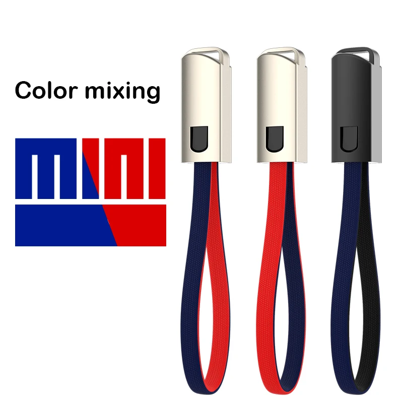 RDCY 3A брелок шнур Зарядное устройство USB кабель для iPhone 11 iPad Быстрая зарядка usb type c