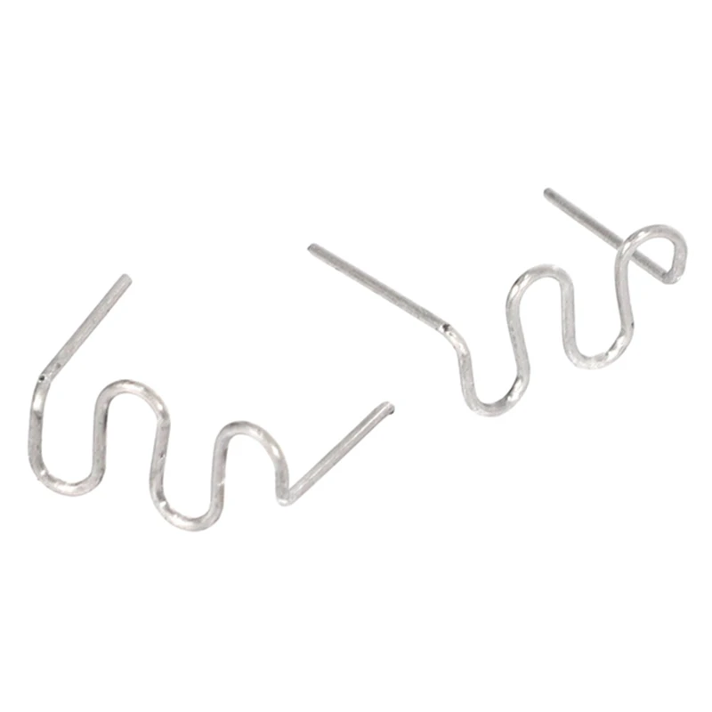 

2000Pcs Staples for Hot Stapler Plastic Repair Wave Staples Bumper Bodywork Repairs 0.8mm S Wave Staples