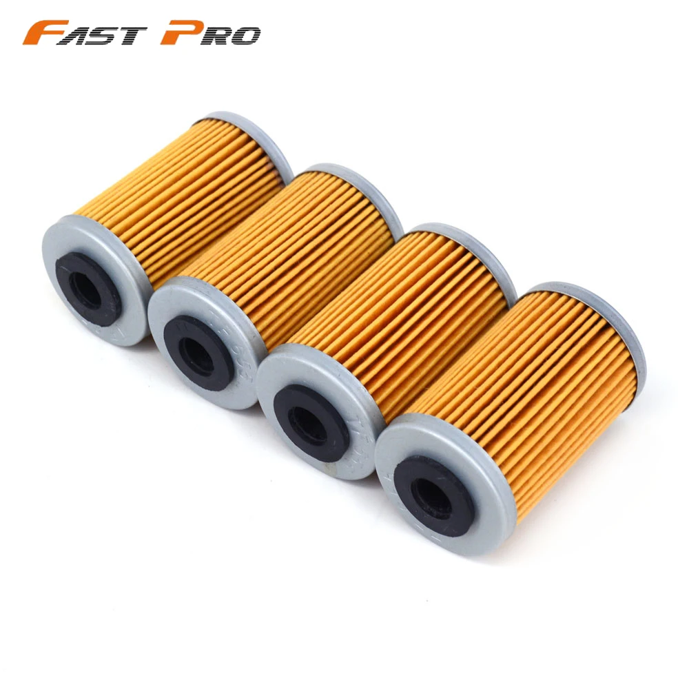 Масляный фильтр для KTM XC450 XC525 ATV 250 400 450 520 525 540 560 625 660 690 EXC SX MXC XCW SMR XC SXS 4 шт. |