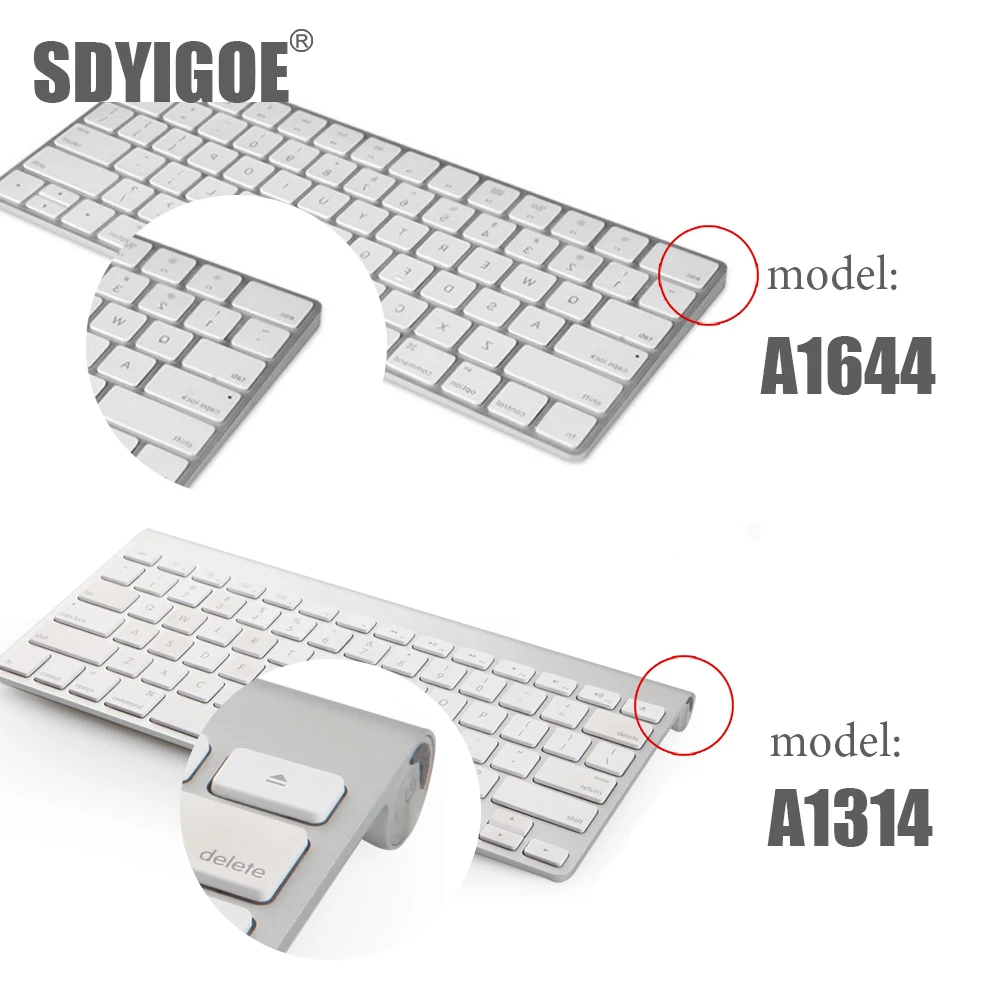 Силиконовый защитный чехол для клавиатуры настольный ПК Для imac ЕС США Apple Bluetooth