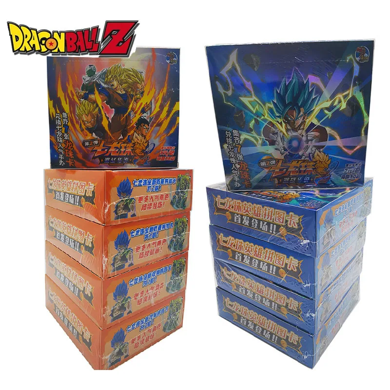 Cartas de juego de Dragon Ball de segunda generaci&oacute;n, cartas de bronce, Super Saiyan, Son Goku, Anime periphery collect, nuevas de 2021-0