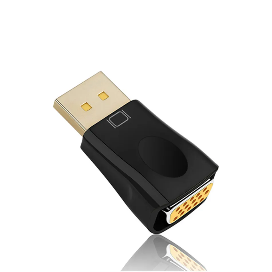 Переходник с порта дисплея на VGA 1080P переходник штырь-гнездо для проектора