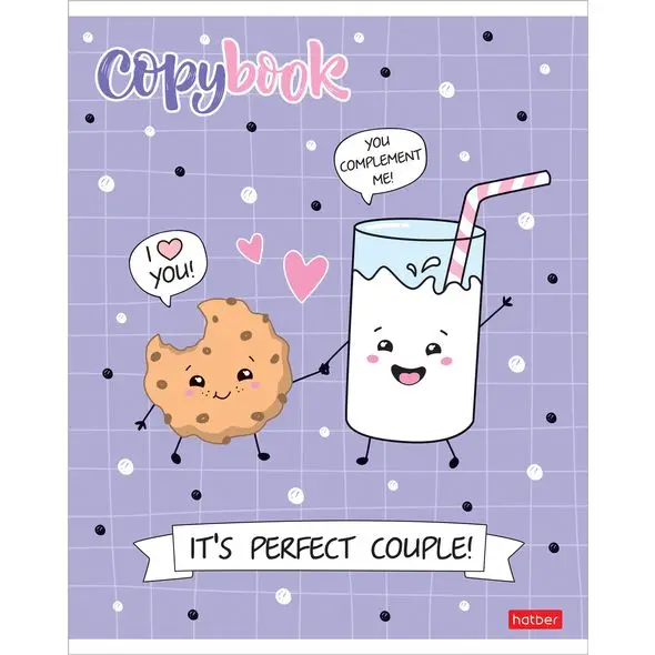 Набор тетрадей 48 л. х 5 шт &quotПришла Еда&quot А5+ клетка выбор.лак ламинация обложек |