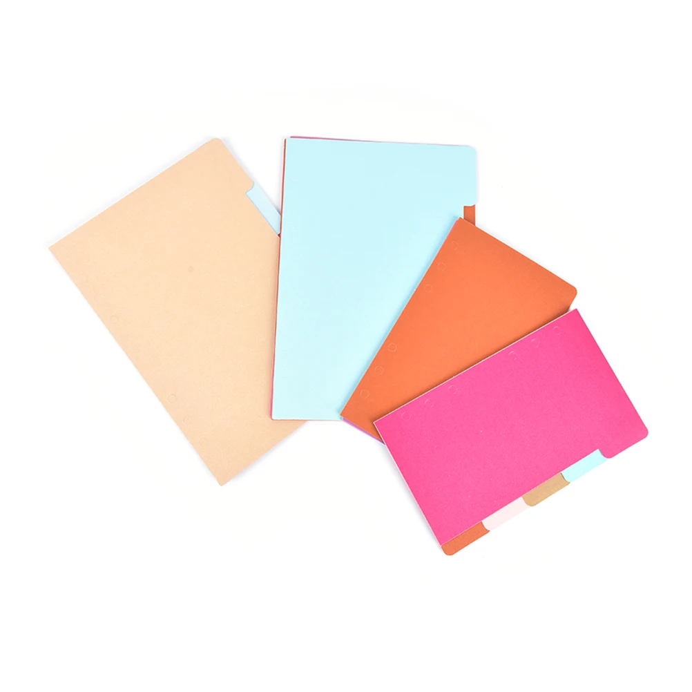 Лидер продаж 5 листов индексные разделители внутренняя страница A5 A6 блокнот