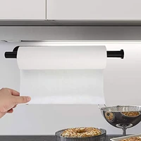 household paper towel holder self adhesive bathroom wall mounted paper towel holders kitchen paper storage holders racks