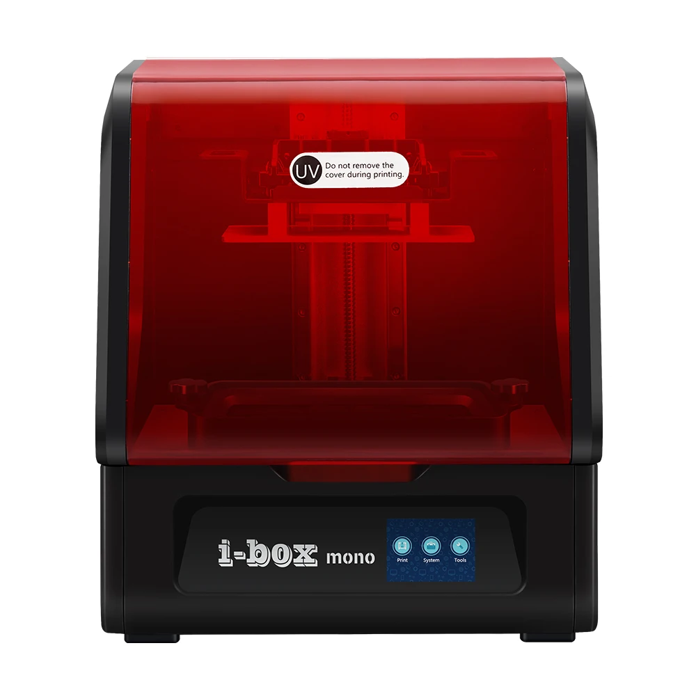 3D принтер QIDI TECH i Box UV Resin 4K ЖК дисплей 8 9 дюйма сенсорный экран 3 5 192*120*200 мм большой