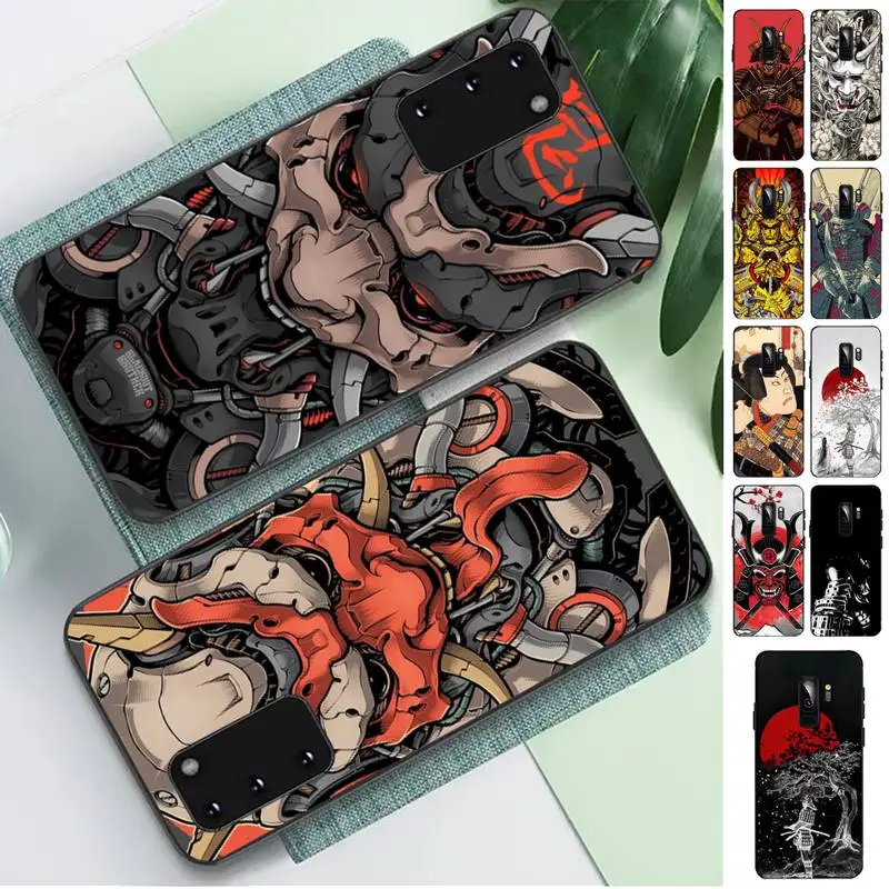 

Japanese Samurai Phone Case for Samsung S10 21 20 9 8 plus lite S20 UlTRA 7edge