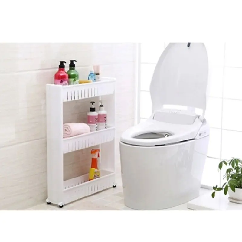 Тонкая выдвижная стойка для хранения держатель органайзер полка с движущимися