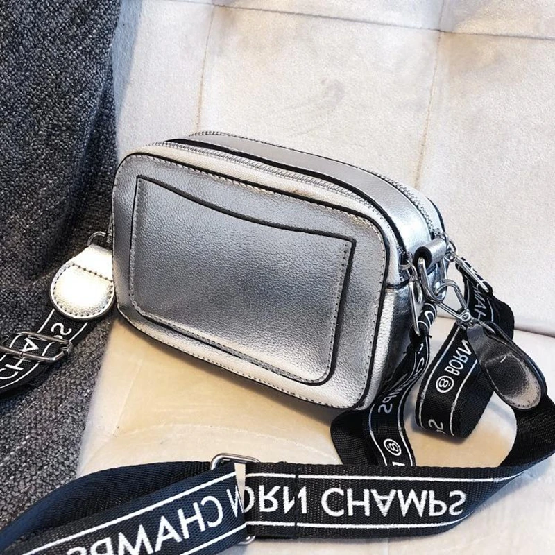 Женская кожаная сумка через плечо bolsos mujer модная маленькая однотонная на женские